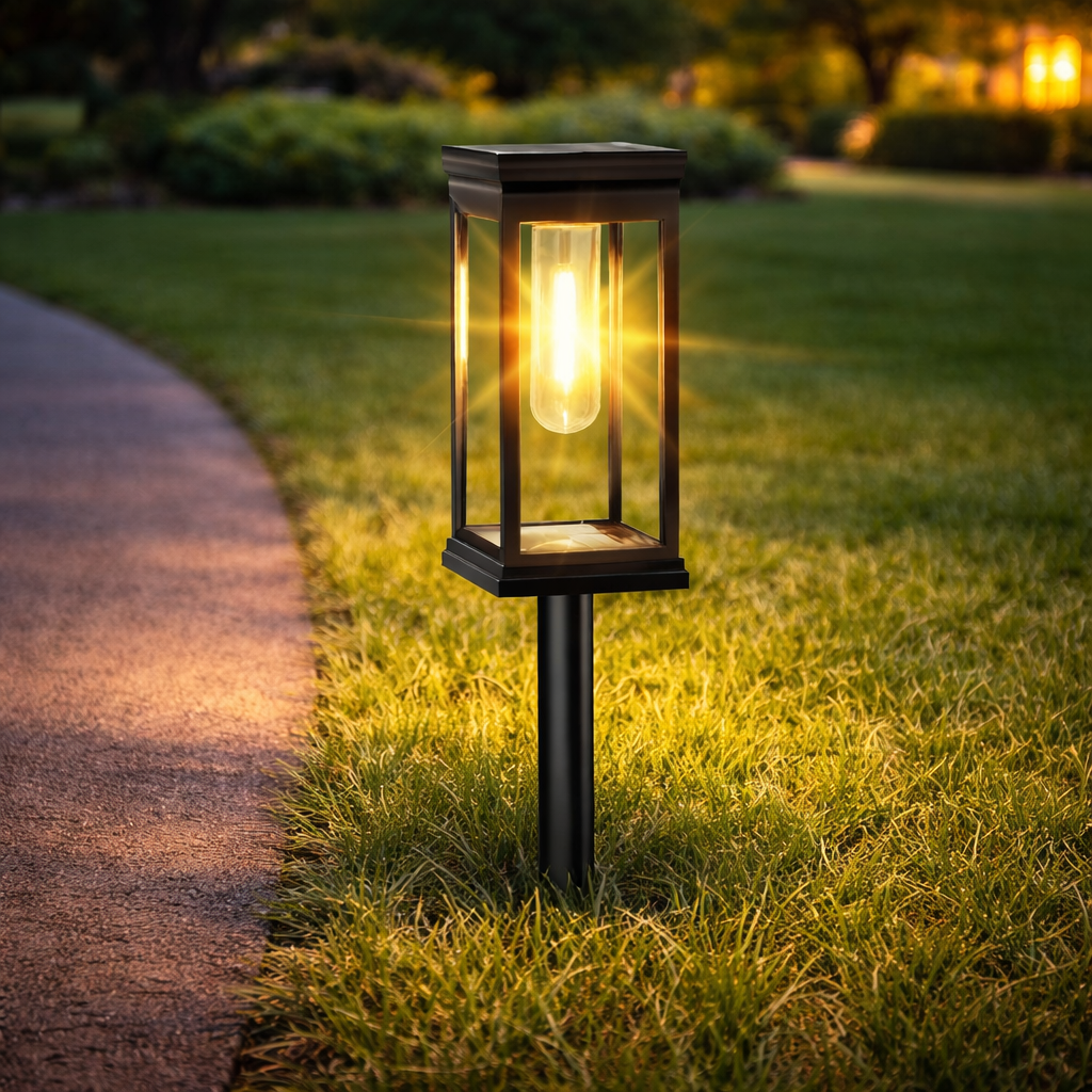 Outdoor solar lights