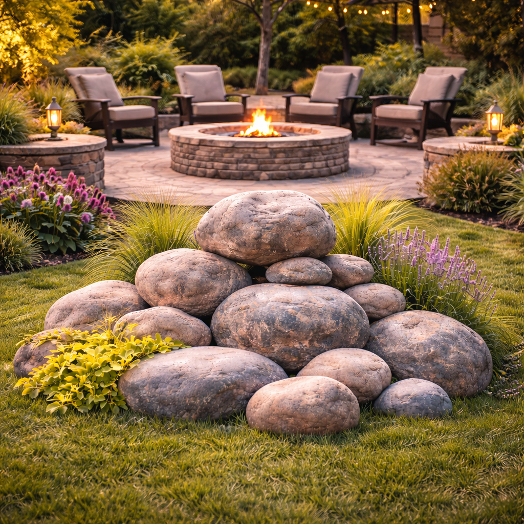 Realistic decoration stones - Kelarano