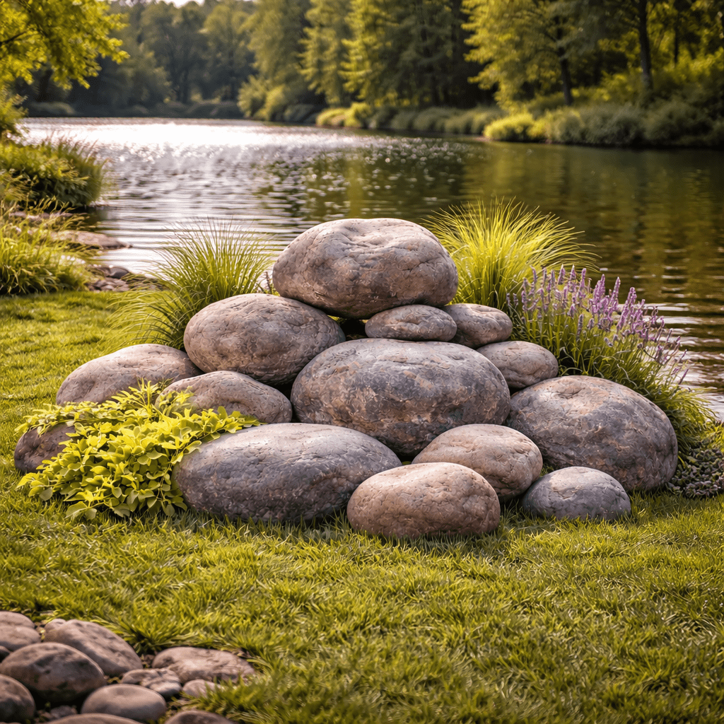 Realistic decoration stones - Kelarano